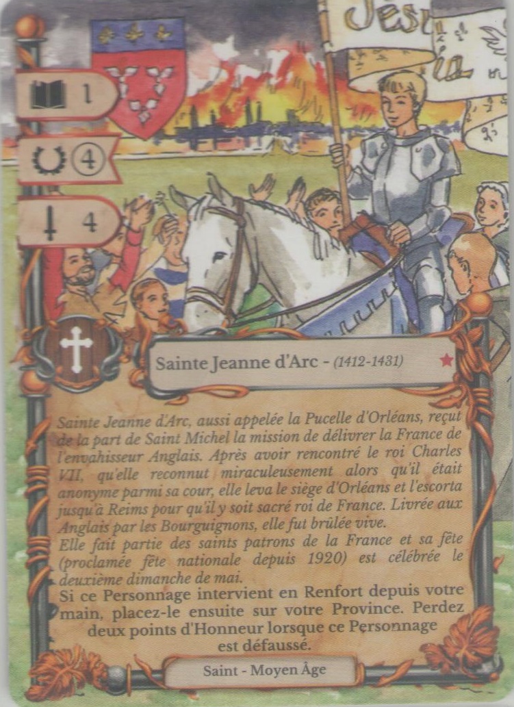 Sainte Jeane d'Arc - (1412-1431)